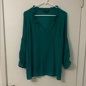 Zac & Rachel Teal Blouse